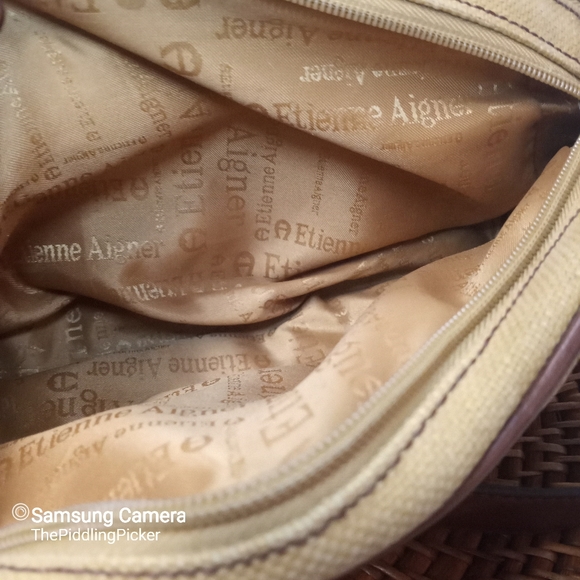 Vintage Etienne Aigner Cloth Purse - Picture 8 of 9